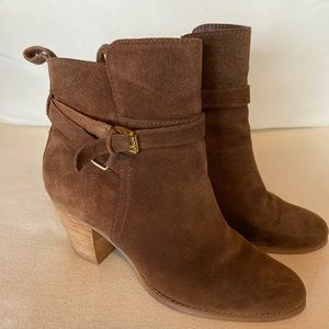 Ralph Lauren Suede Booties